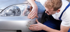 What is considered a big scratch on a car?